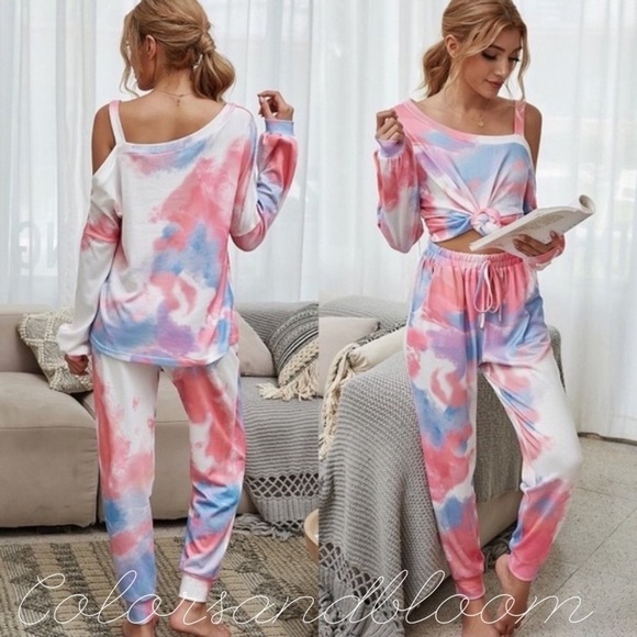 Tie Dye Lounge Set - Picture 3 of 3